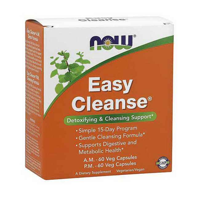 Easy Cleanse (A.M. 60 veg caps + P.M. 60 veg)  