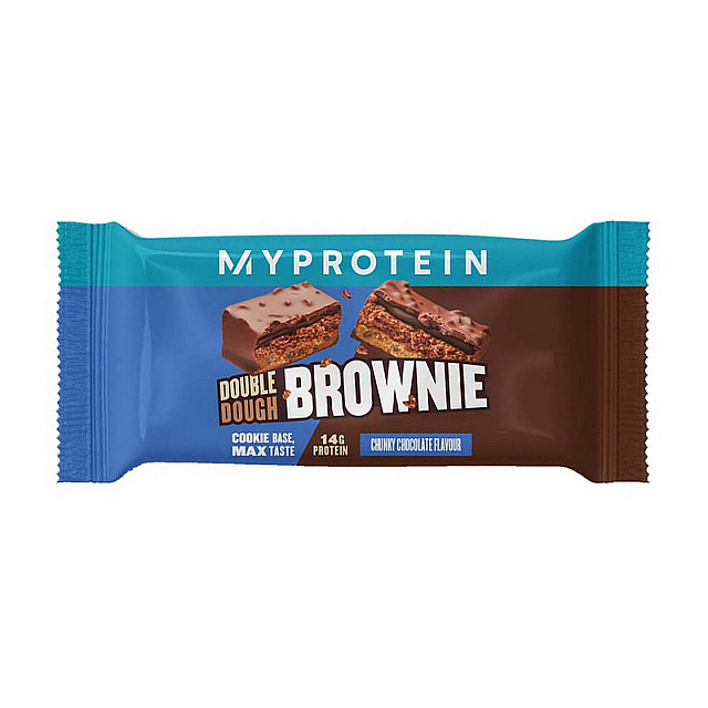 Dounle Dough Brownie (60 g)  Chunky chocolate