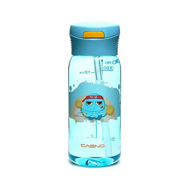 Casno Octopus Waterbottle KXN-1195 (450 ml)  Blue