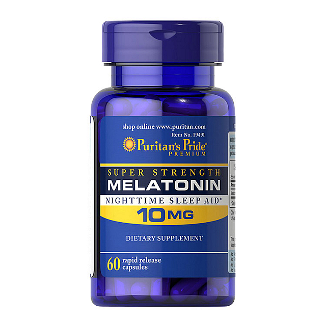 Melatonin 10 mg (60 caps)  