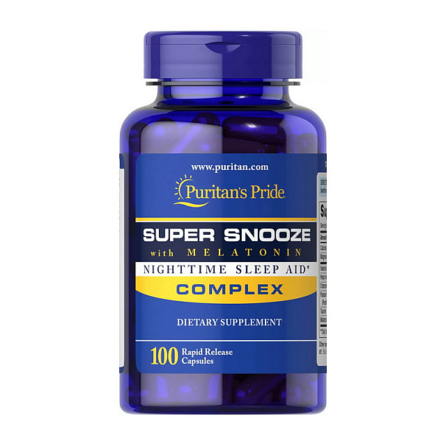 Super Snooze with Melatonin (100 caps)  