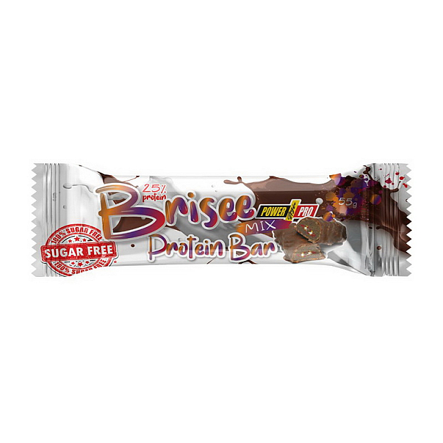 Brisee Protein Bar 25% sugar free (55 g) Mix 