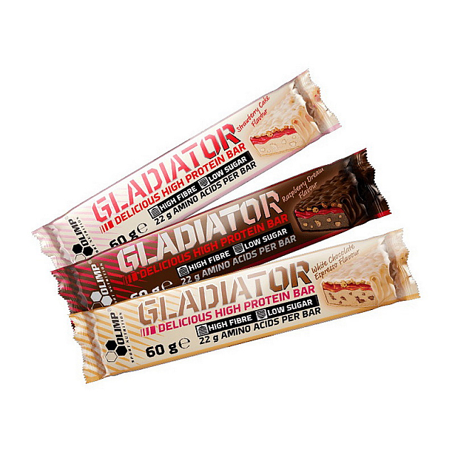 Gladiator Bar (60 g) Brownie 