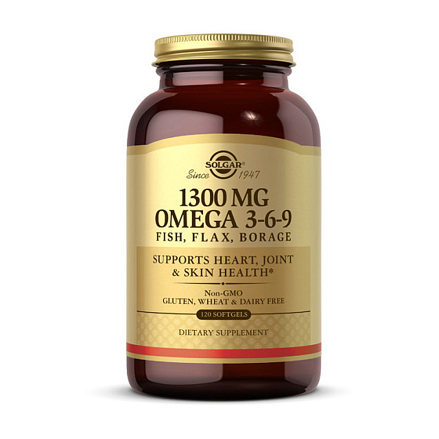 Omega 3-6-9 1300 mg (120 softgels)  