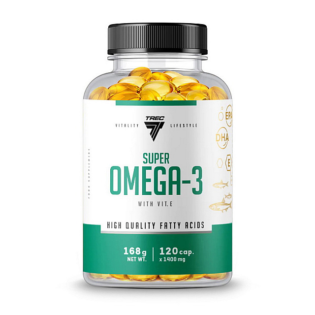 Super Omega-3 with Vit. E (120 caps)  