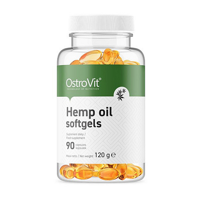 Hemp Oil Softgels (90 caps)  