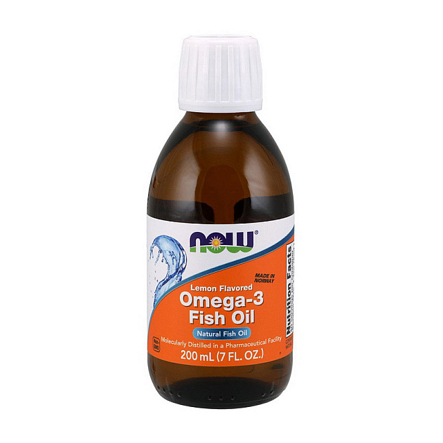 Omega-3 Fish Oil (200 ml) Lemon 
