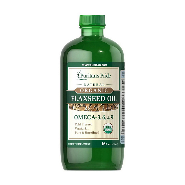 Flaxseed Oil Natural Organic (473 ml)  