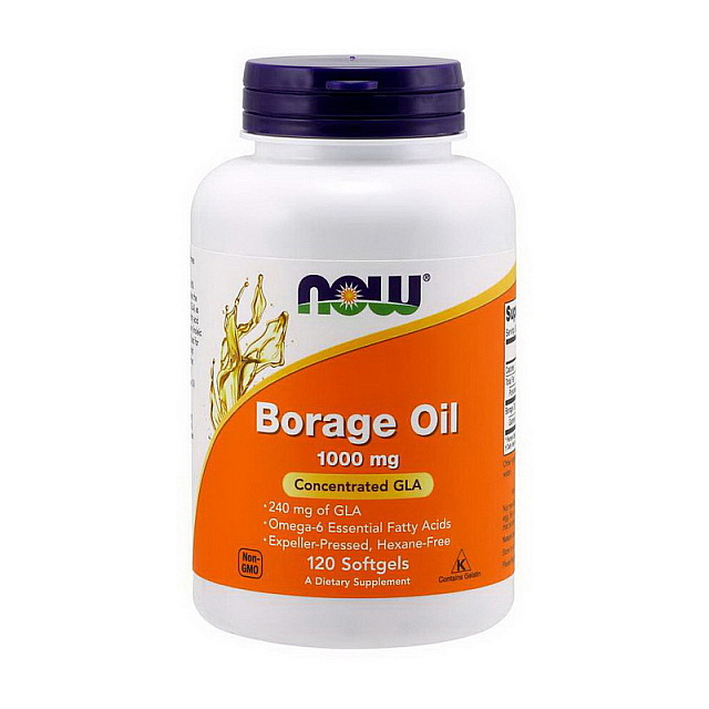 Borage Oil 1000 mg (120 softgels)  