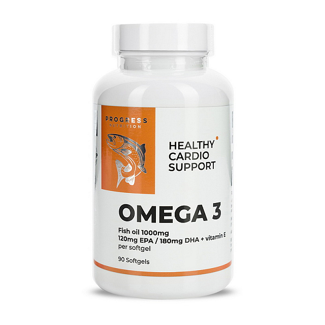 Omega 3 + Vitamin E (90 softgels)  