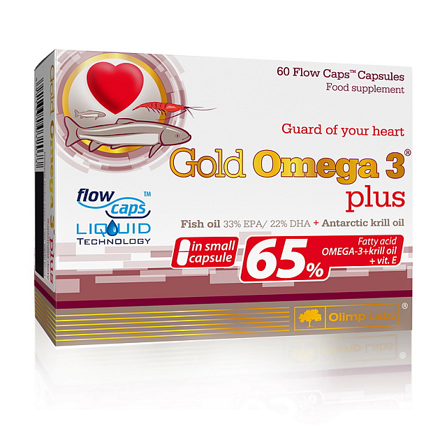 Gold Omega 3 Plus (60 caps)  