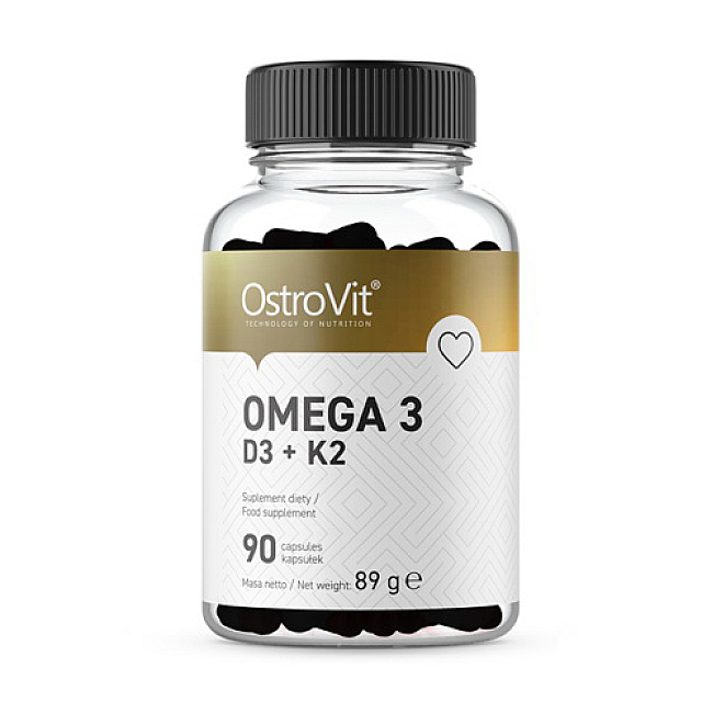Omega 3 D3 + K2 (90 caps)  
