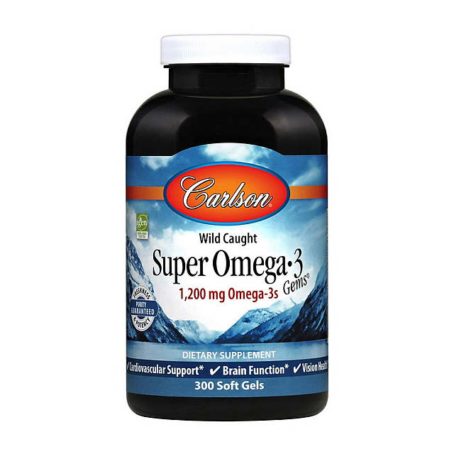 Super Omega 3 wild caught 1200 mg (300 soft gels)  
