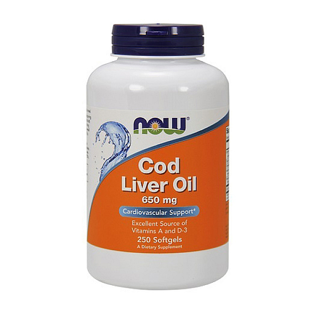 Cod Liver Oil (250 softgels)  