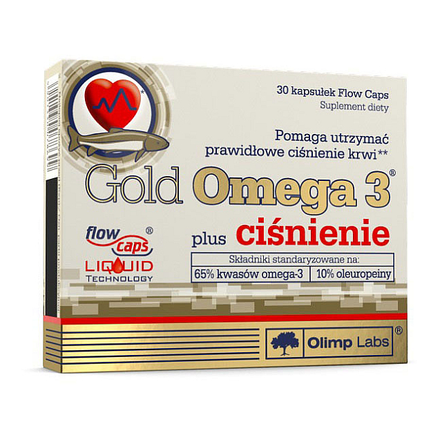 Gold Omega 3 plus pressure (30 caps)  