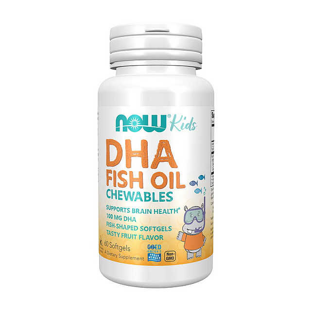 Kids Chewable DHA (60 softgels)  