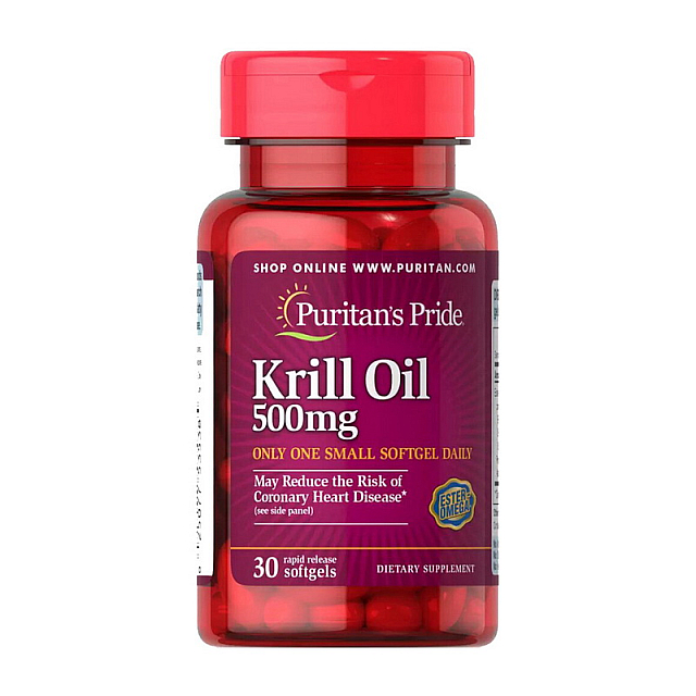 Krill Oil 500 mg (30 softgels)  