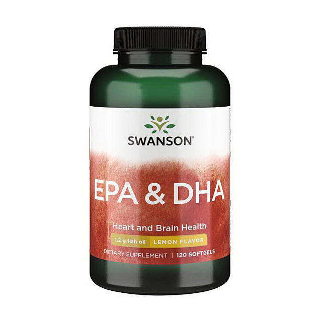 EPA & DHA (120 sgels) Lemon 