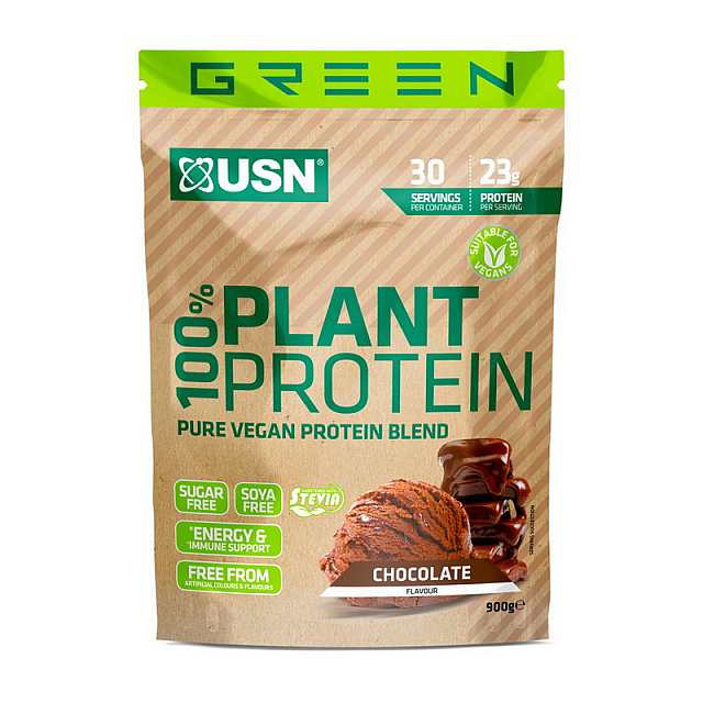 100% Plant Protein (900 g)  Chocolate