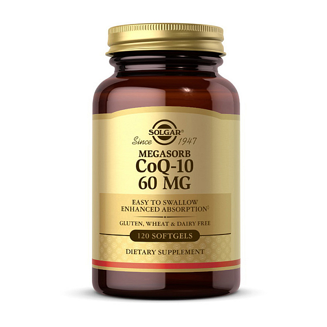CoQ10 60 mg megasorb (120 softgels)  