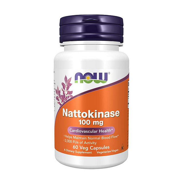 Nattokinase 100 mg (60 veg caps)  