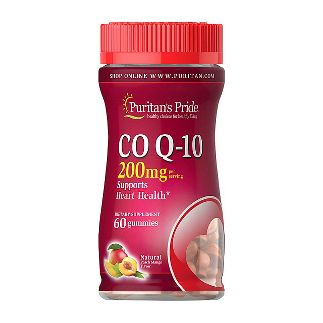 CO Q-10 200 mg (60 gummies) Mango-peach 