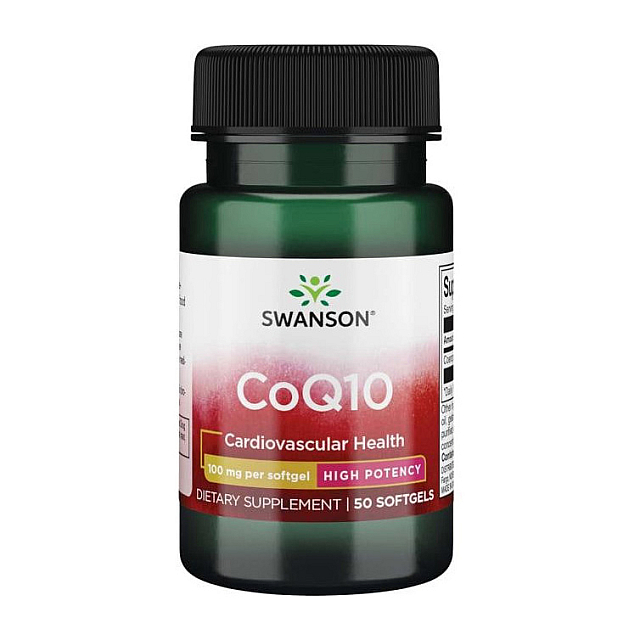 CoQ10 100 mg (50 softgels)  