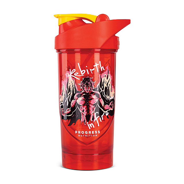 Shieldmixer Shaker Rebrith In Fire (700 ml)  Red