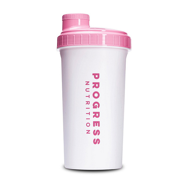 Shaker (700 ml)  White/pink
