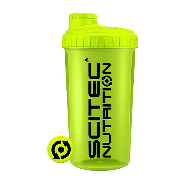 Shaker Scitec Nutrition (700 ml)  Neon Yellow