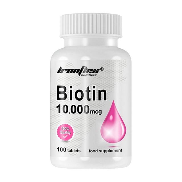 Biotin 10,000 mcg (100 tab)  