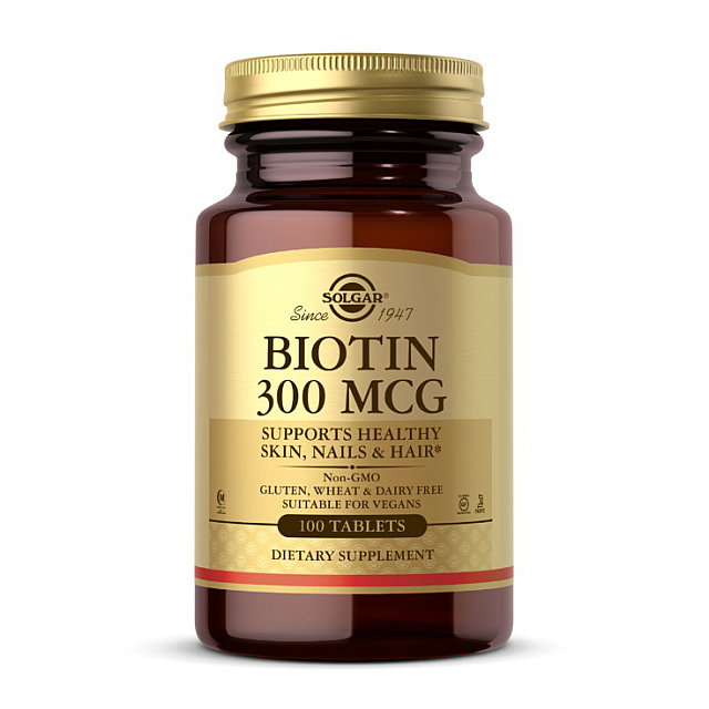 Biotin 300 mcg (100 tab)  