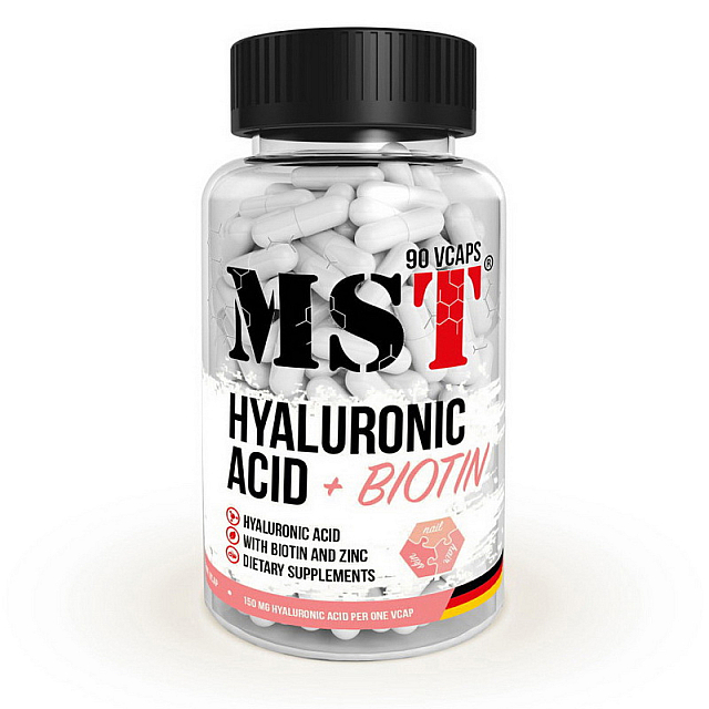 Hyaluronic Acid + Biotin (90 vcaps)  