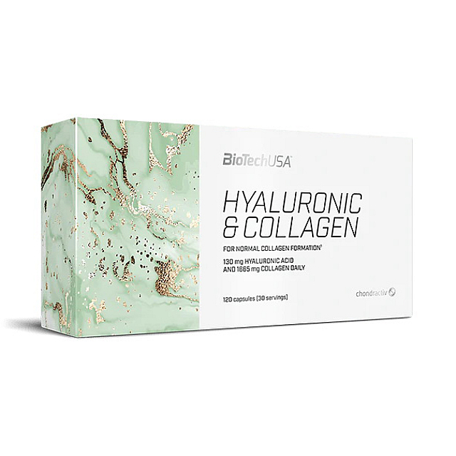 Hyaluronic & Collagen (120 caps)  