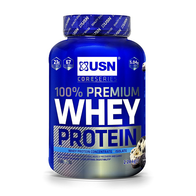 100% Premium Whey Protein (2,28 kg)  Chocolate