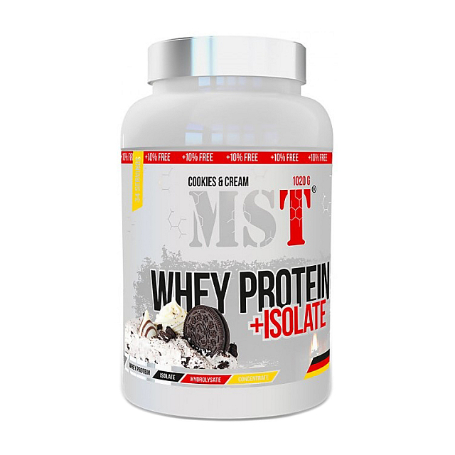 Whey Protein + Isolate (0,9 kg)  Blueberry milkshake