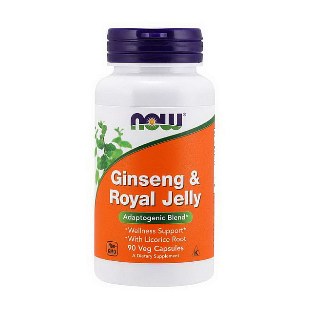 Ginseng & Royal Jelly (90 veg caps)  