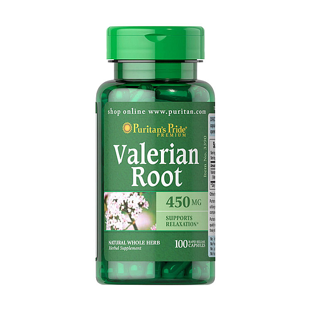 Valerian Root 450 mg (100 caps)  