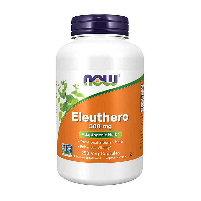 Eleuthero 500 mg (250 veg caps)  