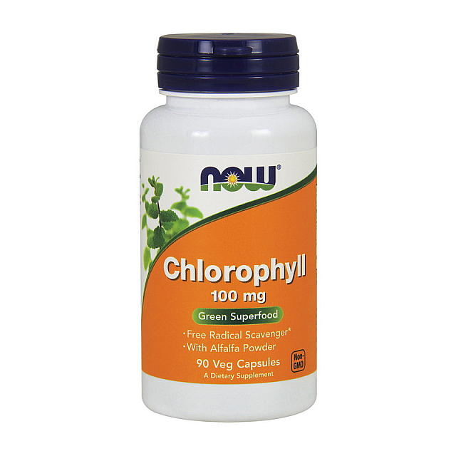 Chlorophyll 100 mg (90 caps) Mint 