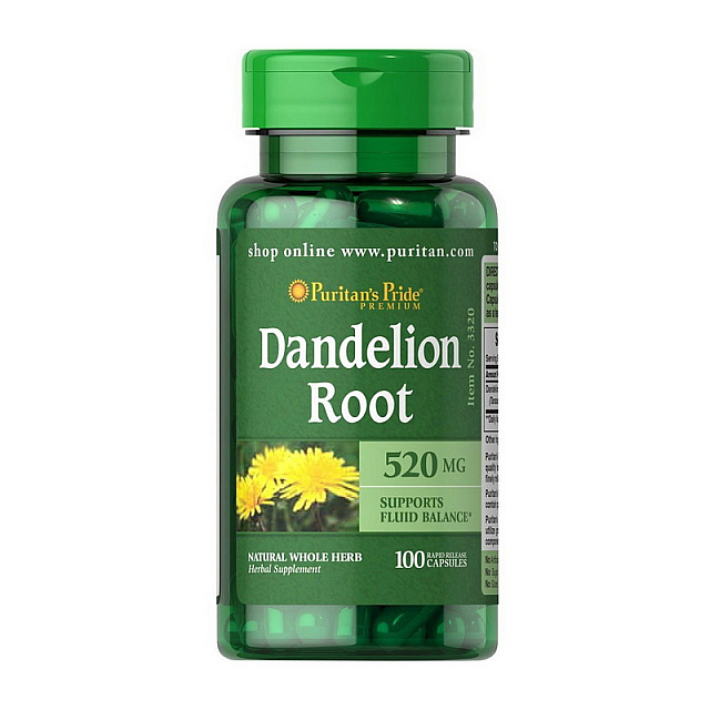 Dandelion Root 520 mg (100 caps)  