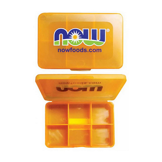 NOW Pillbox Small  Orange