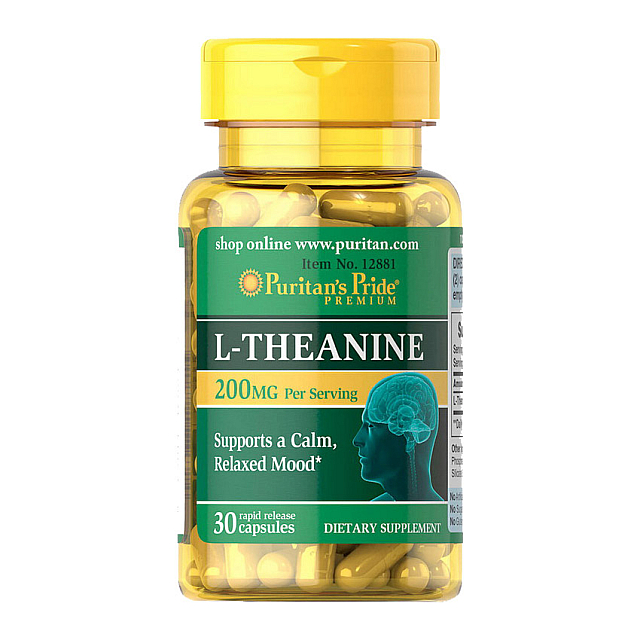 L-Theanine 200 mg (30 caps)  