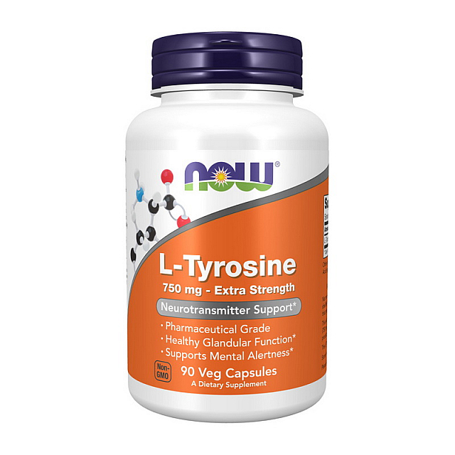 L-Tyrosine 750 mg (90 caps)  