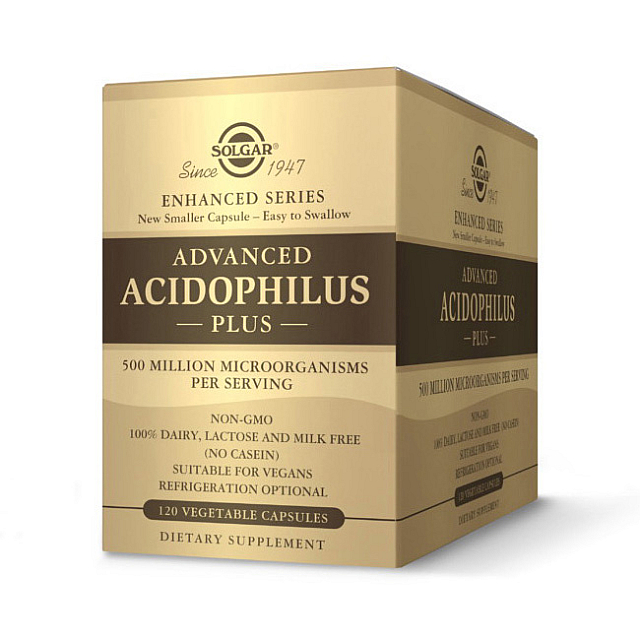 Advanced Acidophilus Plus (120 veg caps)  