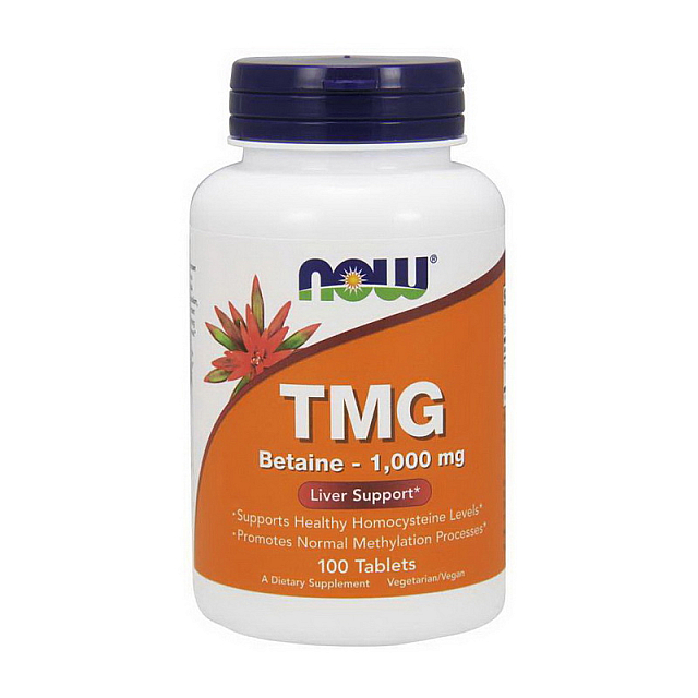 TMG Betaine - 1,000 mg (100 tab)  