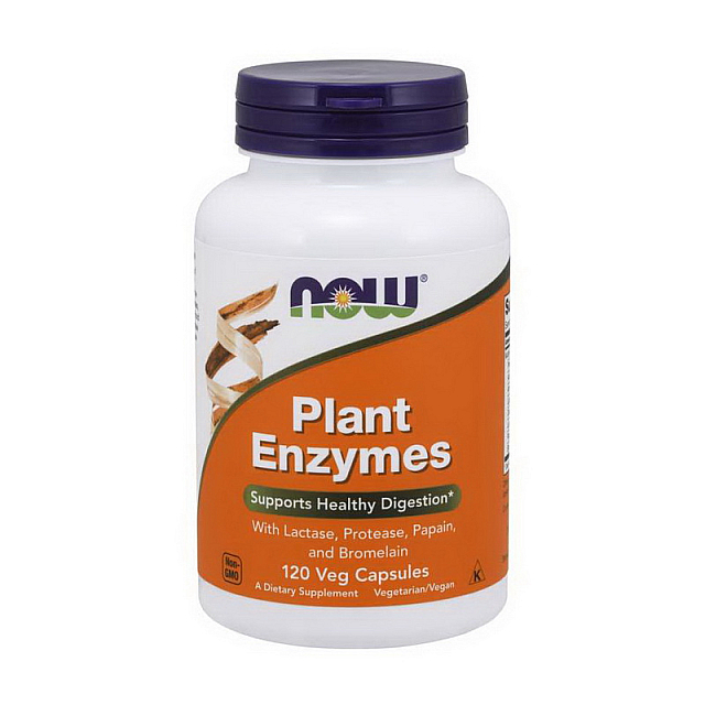 Plant Enzymes (120 veg caps)  