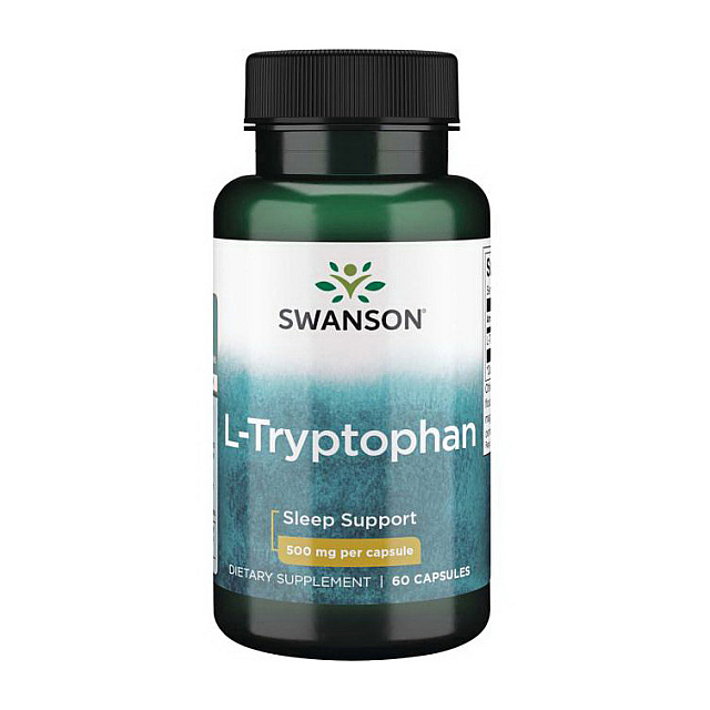 L-Tryptofan 500 mg (60 caps)  