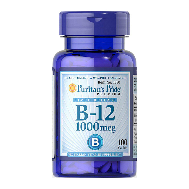 Vitamin B-12 1000 mcg time release (100 caplets)  