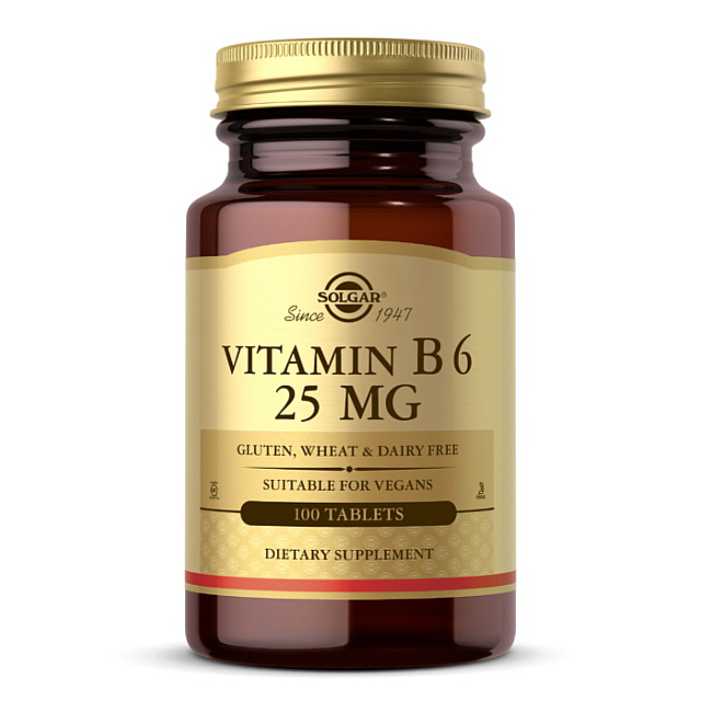 Vitamin B6 25 mg (100 tabs)  